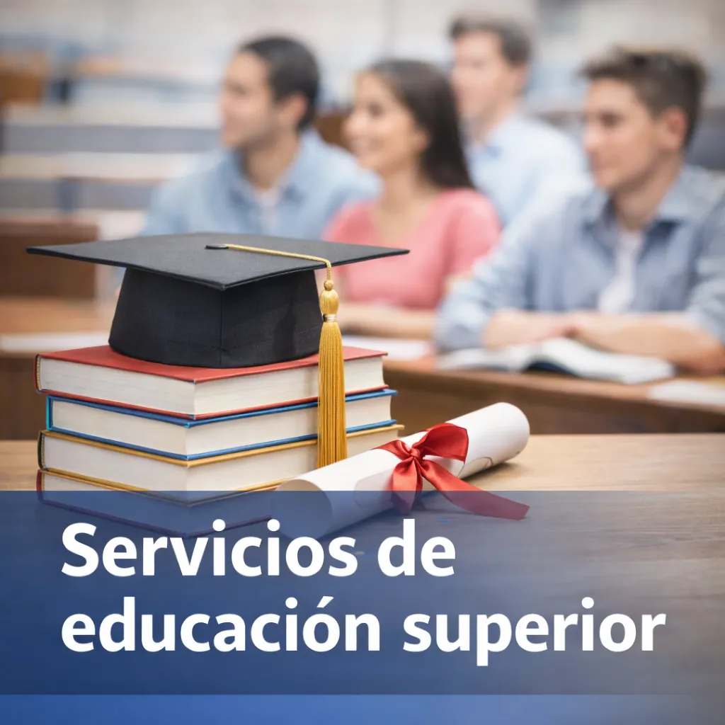 Servicios de educación superior