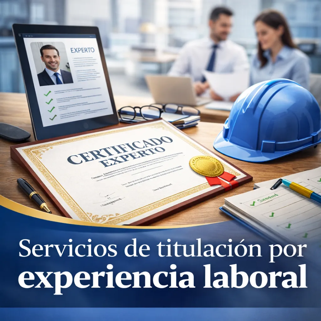 Servicios de titulación por experiencia laboral