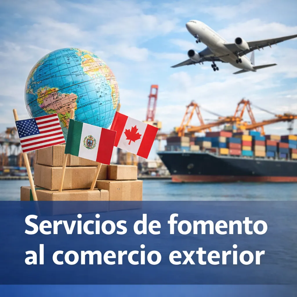 Servicios de fomento al comercio exterior